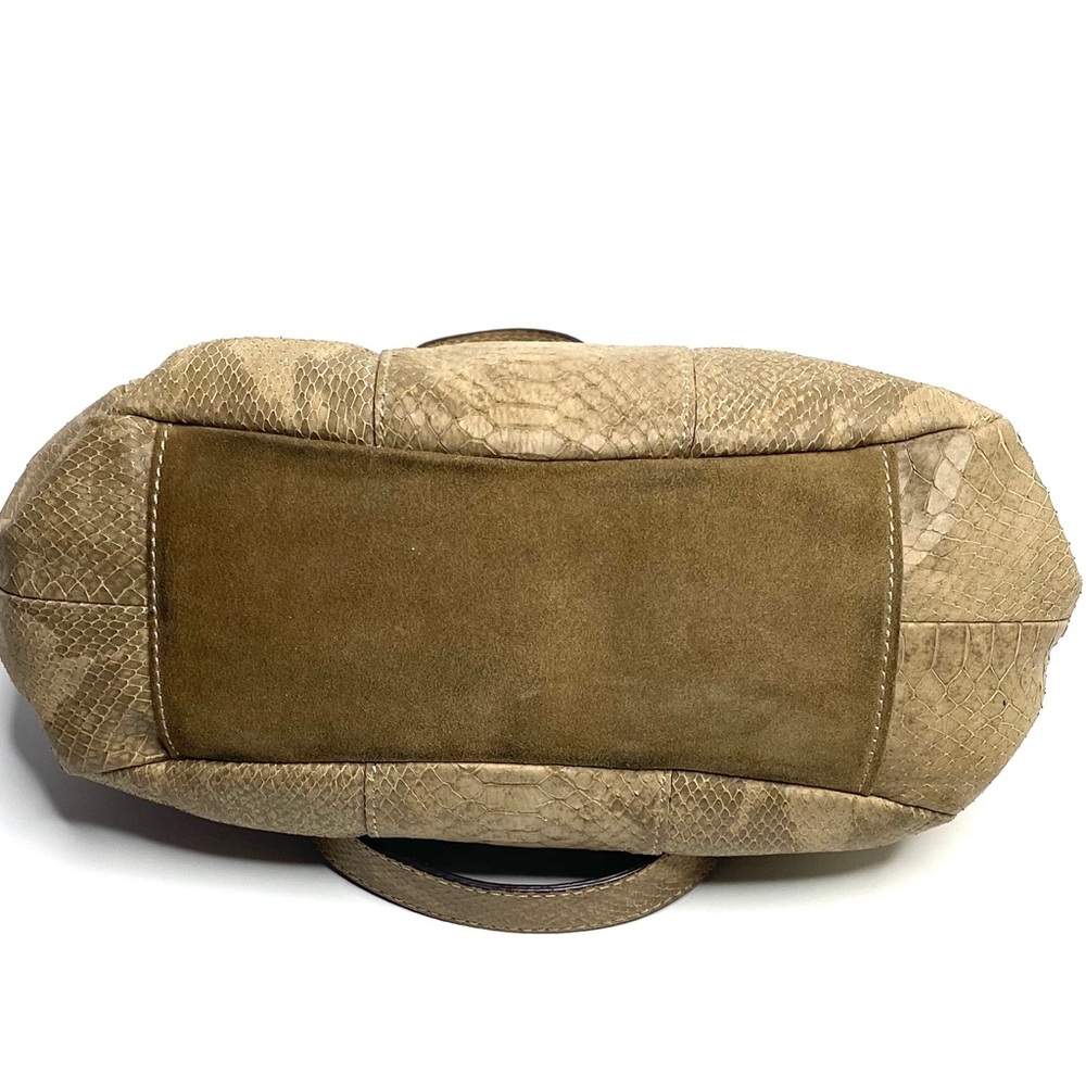 Calvin Klein Leather Embossed Snakeskin Bag - Picture 7 of 12